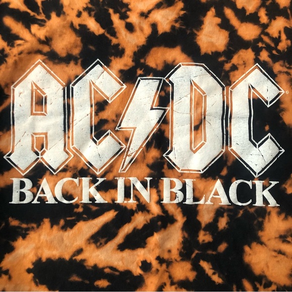 AC⚡️DC Tye Dye Back in Black T-shirt - Picture 3 of 4